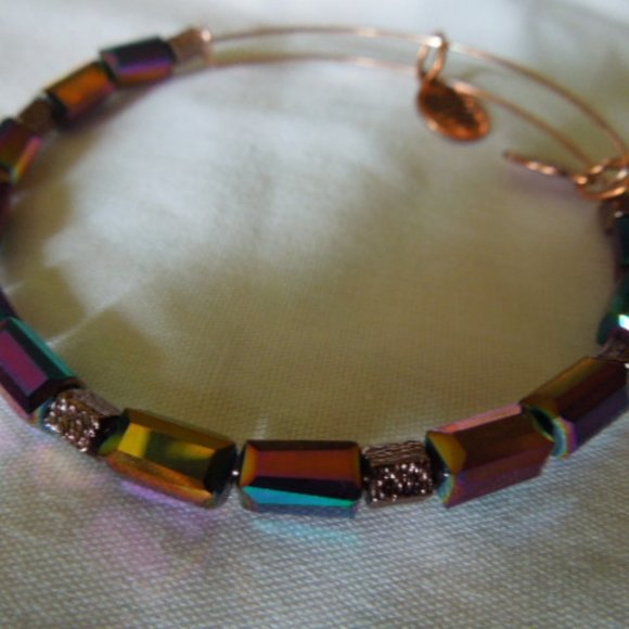 EUC Alex & Ani Rainbow Bangle - Picture 5 of 5